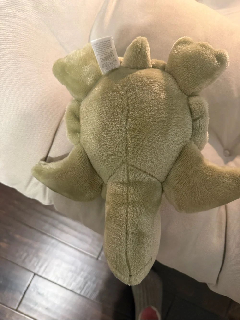 Carter's Olive Green Plush Turtle